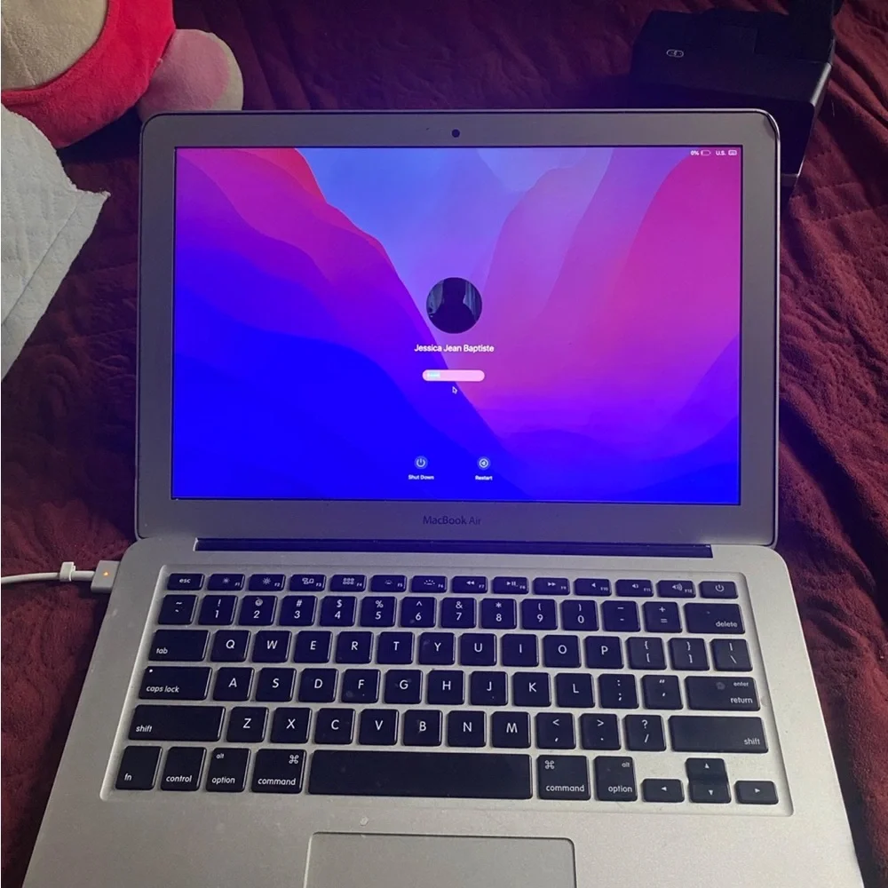 Apple Silver Laptop
